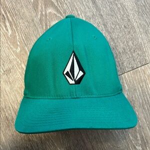 Green Volcom Logo Cap